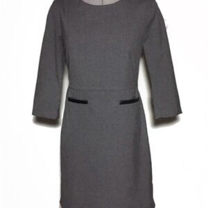 GAP Gray Long Sleeve Dress